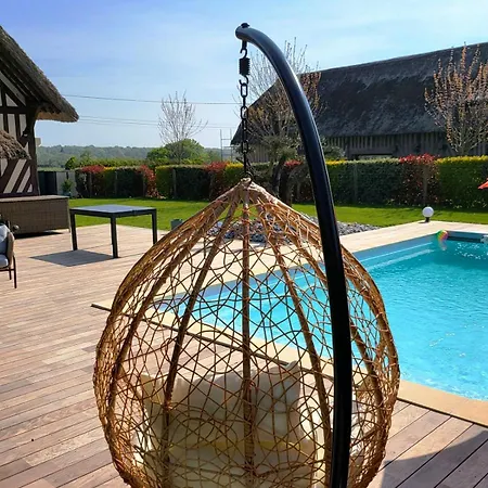 Σπίτι διακοπών Maison Normande, Piscine Chauffee, A Quelques Minutes De La Et De Deauville, Houlgate, Cabourg *